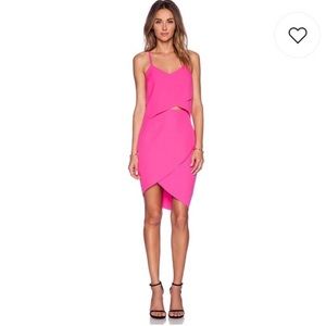 Revolve Elliatt Hot Pink Dress